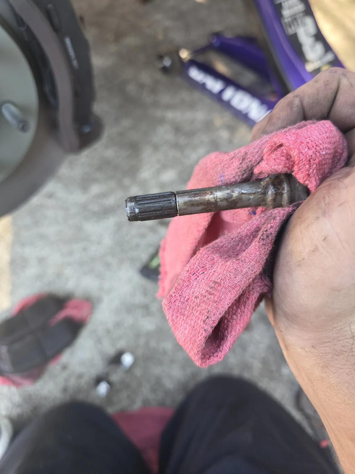 mobile mechanic work in progress